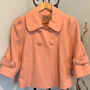 Pink Vintage Forever 21 Mod Style Blazer/Jacket -M